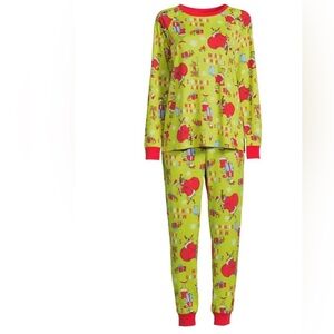 Men's Festive Green Pajama Set